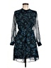 Whistles Paisley Blue Casual Dress Size 8 - photo 1