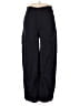 Wrap Black Casual Pants Size 4 - photo 1