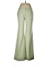 Zara Basic Chevron-herringbone Green Wool Pants Size 10 - photo 1