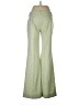 Zara Basic Chevron-herringbone Green Wool Pants Size 10 - photo 2
