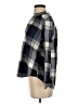 Assorted Brands 100% Cotton Plaid Blue Long Sleeve Blouse Size S - photo 5