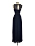 H&M 100% Polyester Blue Cocktail Dress Size 4 - photo 2