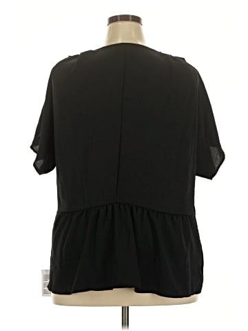 ASOS Design Short Sleeve Blouse (view 2)