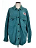 Bongo 100% Cotton Teal Long Sleeve Button-Down Shirt Size L - photo 1