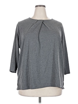 Lands' End 3/4 Sleeve Top