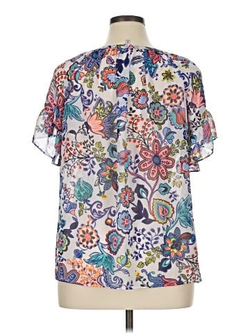 Milly Short Sleeve Blouse (view 2)