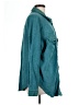 Bongo 100% Cotton Teal Long Sleeve Button-Down Shirt Size L - photo 4