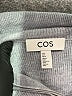 Cos 100% Baumwolle Silver Turtleneck Sweater Size S - photo 7