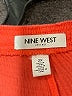 Nine West 100% Cotton Red Pink Casual Pants Size 2X - photo 3
