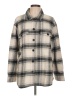 Sanctuary 100% Cotton Gray Long Sleeve Button-Down Shirt Size L - photo 1