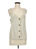 Madewell Ivory Sleeveless Blouse Size M - photo 1
