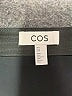 Cos Solid Black Formal Skirt Size M - photo 4