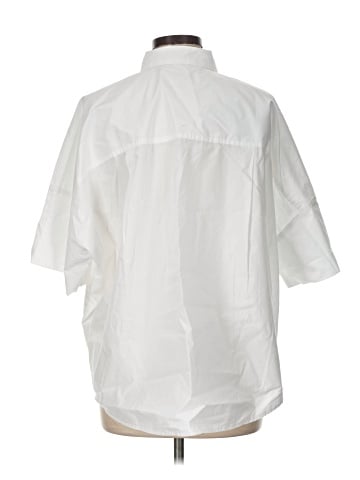 Ann Taylor LOFT 3/4 Sleeve Button-Down Shirt (view 2)