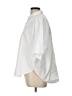 Ann Taylor LOFT White 3/4 Sleeve Button-Down Shirt Size L - photo 5