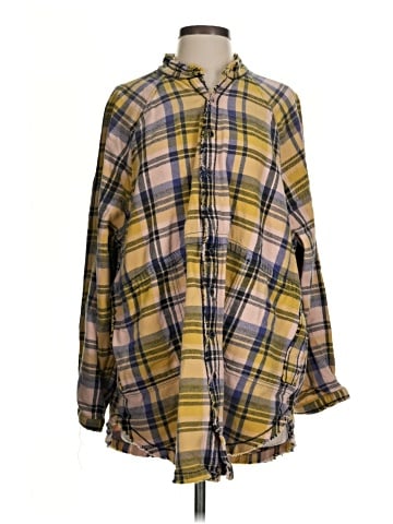 We the Free Long Sleeve Button-Down Shirt (view 1)