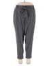 Torrid Stripes Gray Casual Pants Size 2X Plus (2) - photo 1