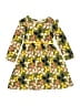 Blueberi Boulevard Print Yellow Green Dress Size 5 (estimated) - photo 1