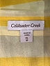 Coldwater Creek 100% Polyester Stripes Yellow Long Sleeve Blouse Size 16 - photo 7