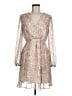 Cupshe 100% Polyester Paisley Tan Pink Cocktail Dress Size M - photo 1