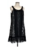 BCBGMAXAZRIA 100% Polyester Black Cocktail Dress Size 12 - photo 1