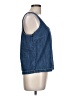 Old Navy 100% Cotton Blue Sleeveless Top Size L (tall) - photo 4