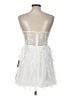 Lulus 100% Polyester White Cocktail Dress Size L - photo 2
