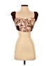 Cider Brown Sleeveless Blouse Size S - photo 1