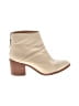 Nisolo 100% Leather Ivory Ankle Boots Size 9 1/2 - photo 1