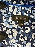 Talbots 100% Cotton Animal Print Blue Long Sleeve Button-Down Shirt Size L - photo 7