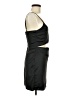 Missguided Solid Black Cocktail Dress Size 6 - photo 4