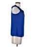 The Limited 100% Polyester Blue Sleeveless Blouse Size XS - photo 4