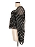 Lucy Paris 100% Polyester Black Long Sleeve Blouse Size L - photo 5