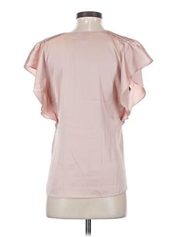 White House Black Market Short Sleeve Blouse (view 2)