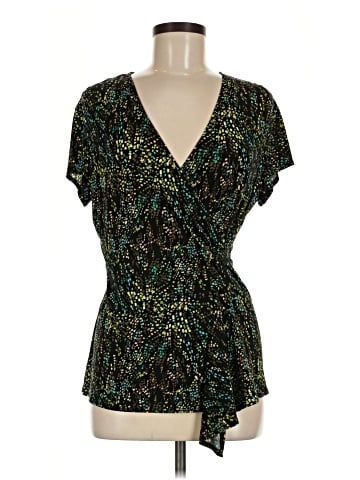 Briggs New York Short Sleeve Blouse (view 1)