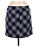 Esprit Argyle Plaid Gray Casual Skirt Size 6 - photo 2