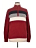 IZOD 100% Cotton Color Block Burgundy Pullover Sweater Size XL - photo 1