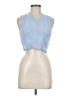 Shein Blue Sweater Vest Size M - photo 1