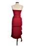 Shein Burgundy Cocktail Dress Size 6 - photo 2