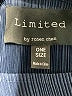 Ronen Chen 100% Polyester Blue 3/4 Sleeve Blouse One size - photo 4