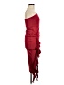 Shein Burgundy Cocktail Dress Size 6 - photo 4