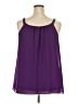 Maner 100% Polyester Purple Sleeveless Blouse Size XXL - photo 2