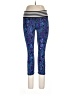 GAIAM Print Blue Active Pants Size L - photo 1