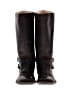 Ugg 100% Leather Brown Boots Size 7 - photo 2