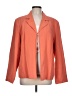 Coldwater Creek Orange Silk Blazer Size L (estimated) - photo 1
