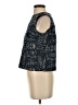 Kenar Silver Sleeveless Blouse Size S - photo 5