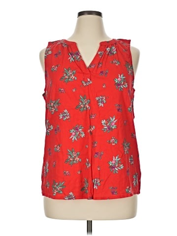 St. John's Bay Sleeveless T-Shirt (view 1)