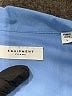 Equipment Color Block Blue Long Sleeve Blouse Size L - photo 6