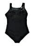Lands' End Solid Black One Piece Swimsuit Size 16 - photo 2