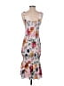 Unbranded Print White Cocktail Dress Size S - photo 2