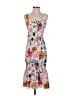 Unbranded Print White Cocktail Dress Size S - photo 1